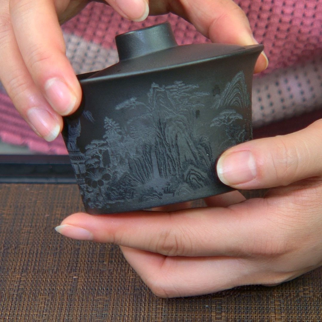 紫砂茶杯高货放漏