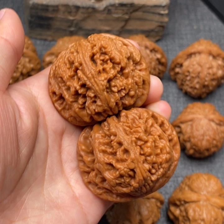 吊坠文玩核桃全品47.5粗筋