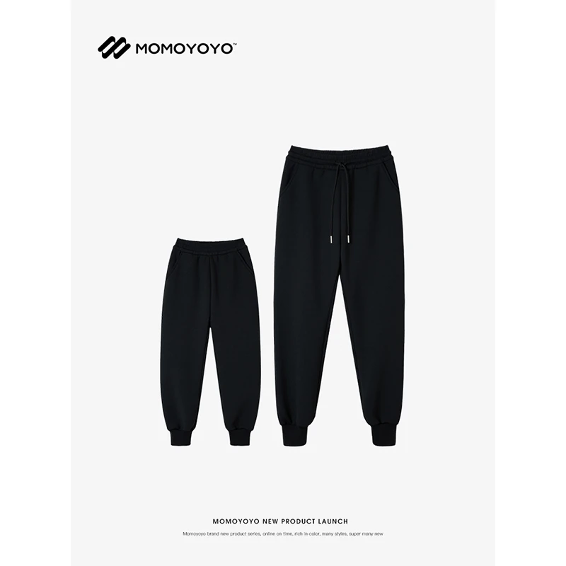 【瘦瘦猫】不沾灰密密绒束脚裤 7204D