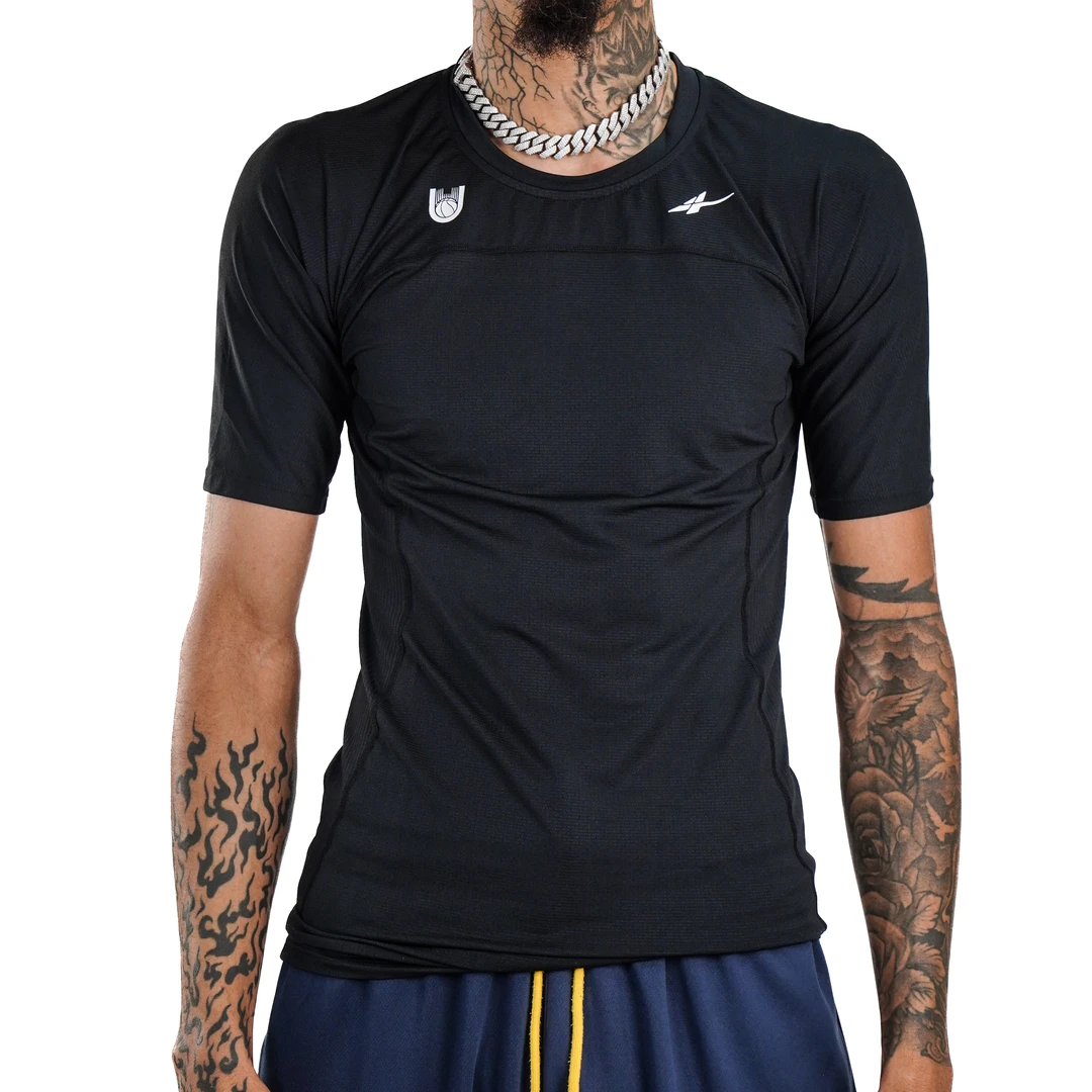 SPOxUD短袖紧身衣 2件装