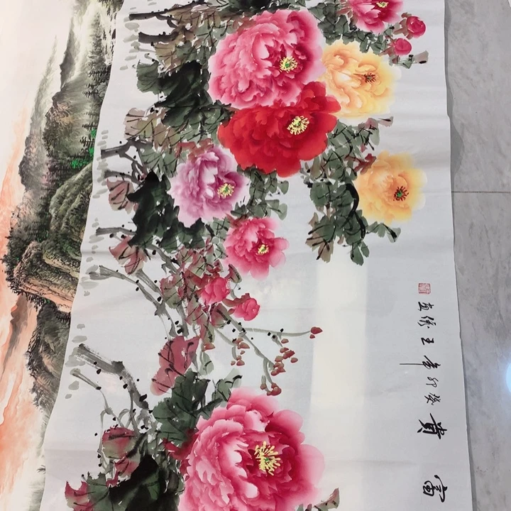 纸本国画艺术作品欣赏