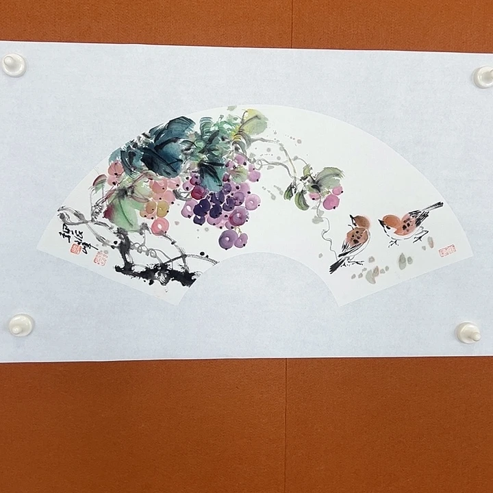 国画李文峰的画作