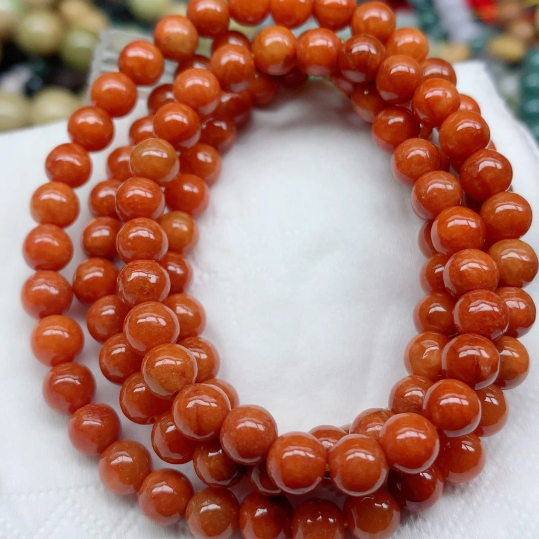 翡翠未镶嵌颈饰珠子翡翠