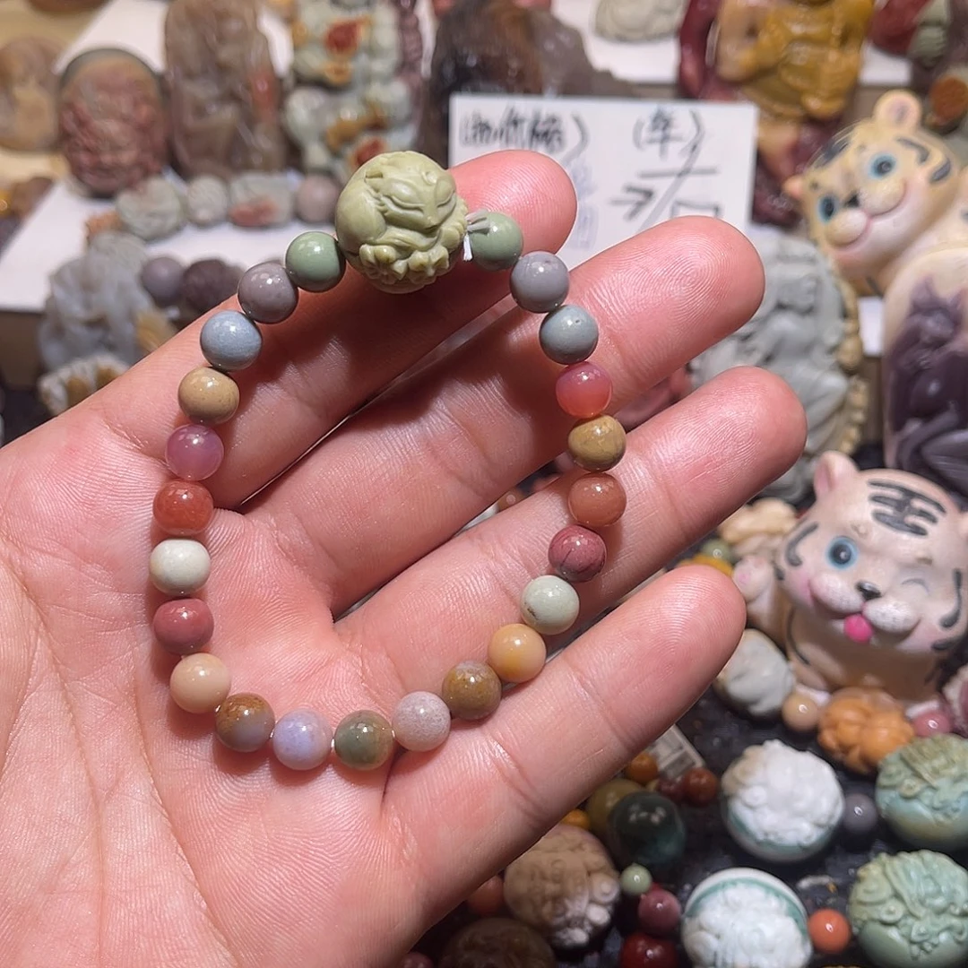 未镶嵌手串石英质玉