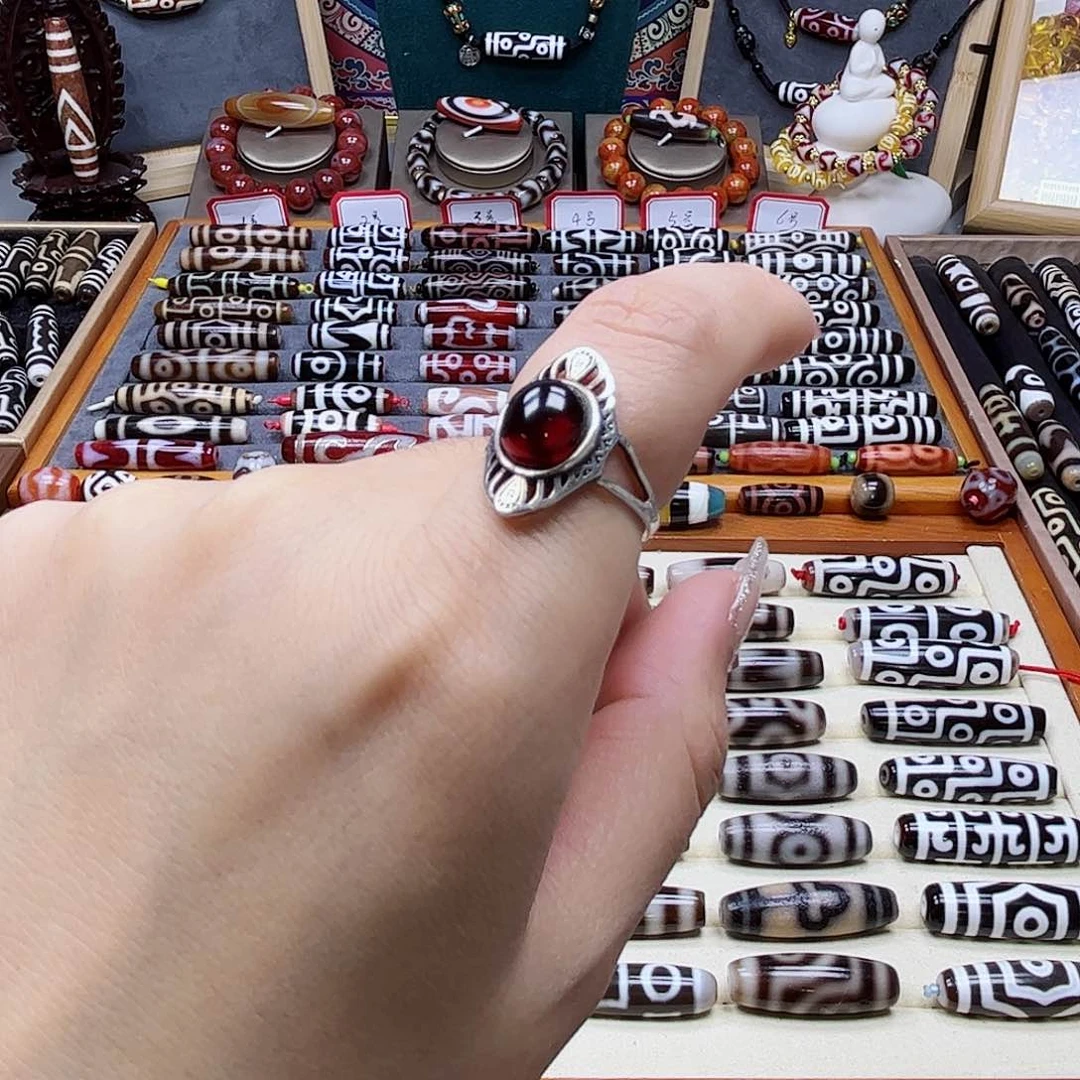 玛瑙/玉髓颈饰银S925镶嵌