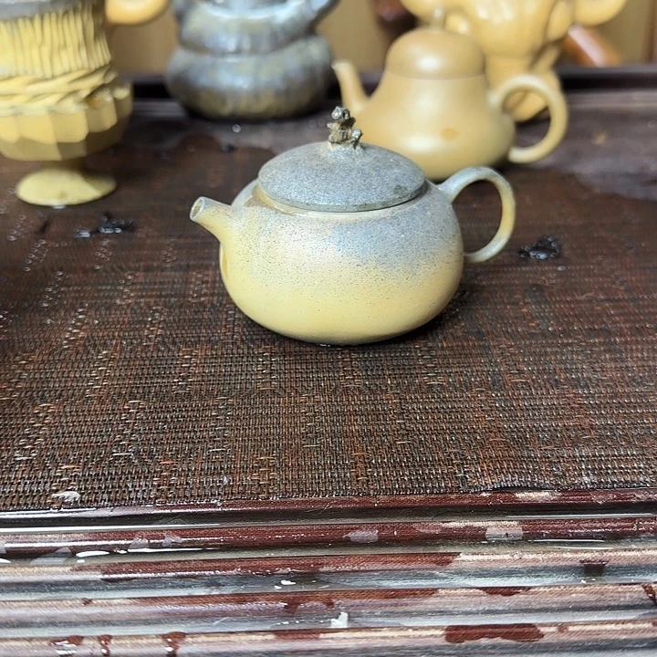 茶壶紫砂坭兴陶柴烧