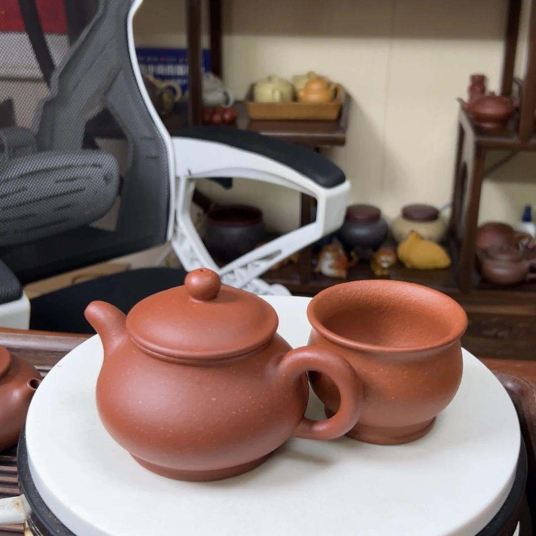 紫砂茶壶红将破潘壶180