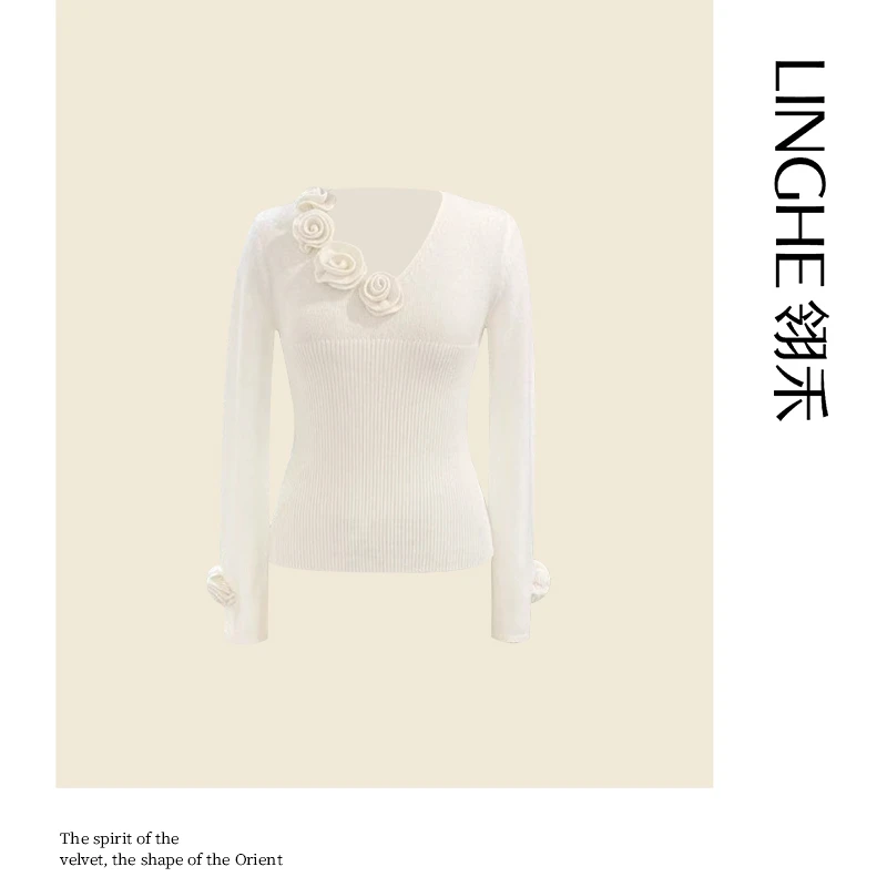 【可可专属】翎禾LINGHE-「腰花纹」秋冬季时尚气质优雅山