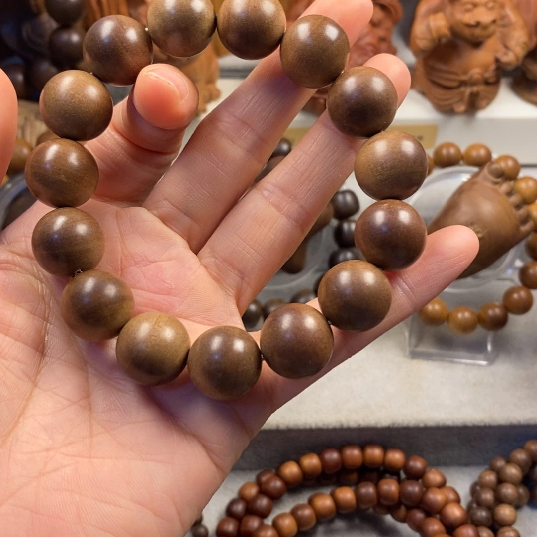 檀香木手串/手链老山檀奶香味15微瑕