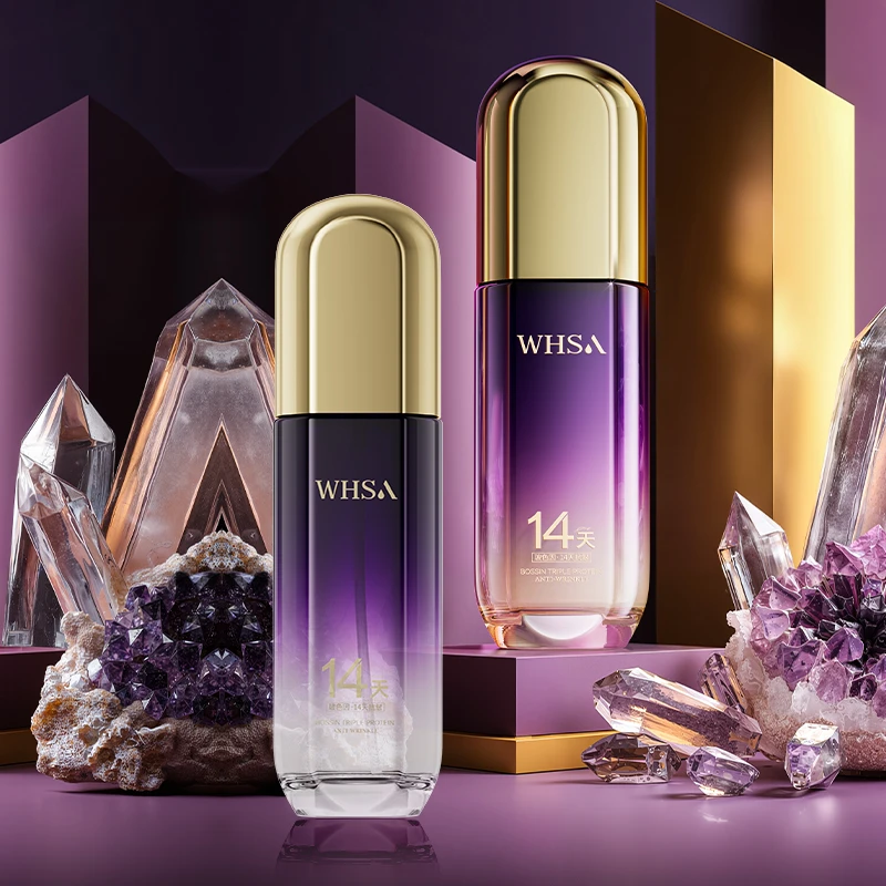 WHSA玻色因三重蛋白抗皱充盈紧颜水乳套装-hy