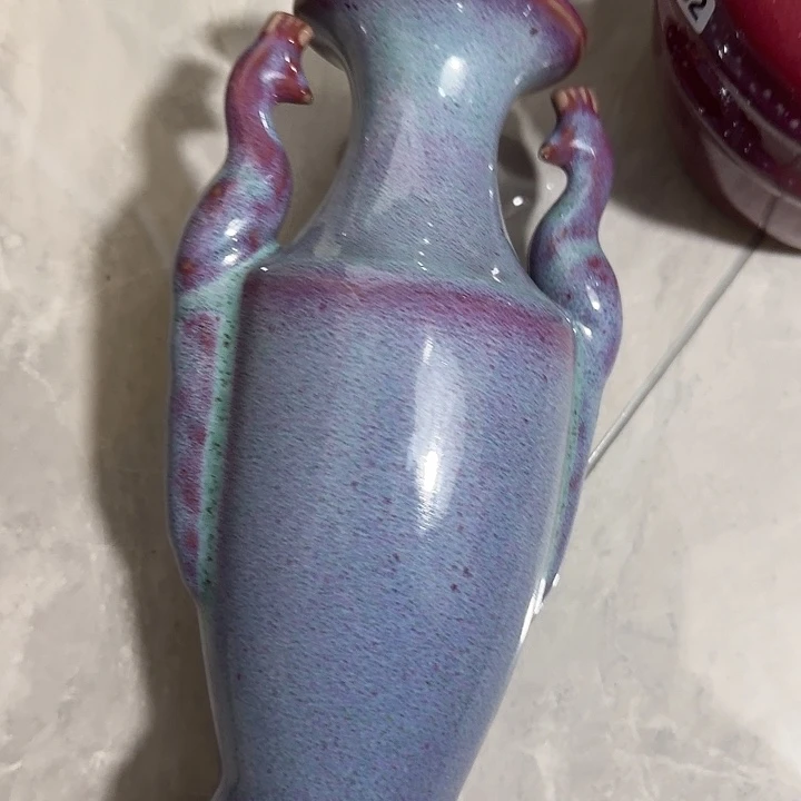 摆件陶郑家钧窑摆件