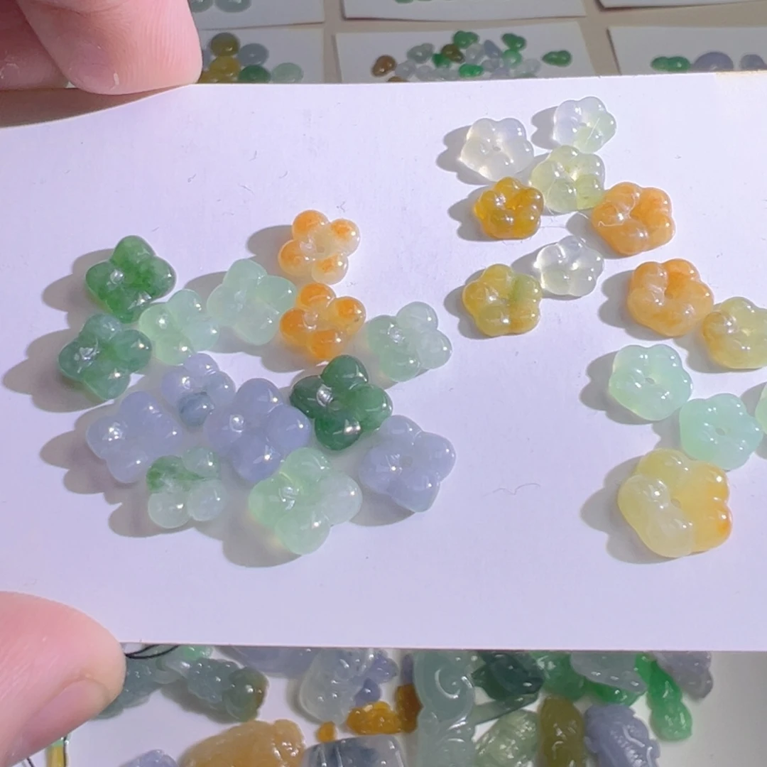 翡翠散珠翡翠花花