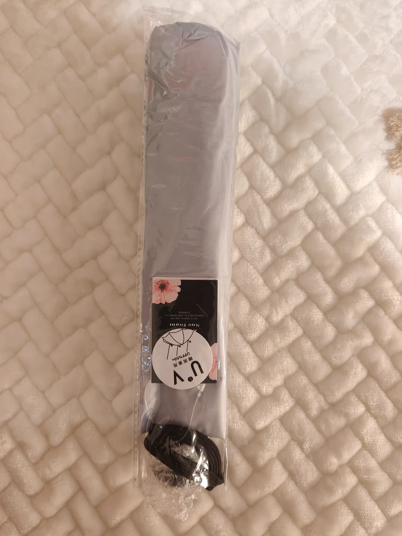 灰色防紫外线自动伞