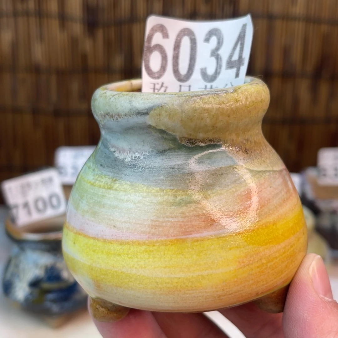 手工花盆默认瑕疵完美者勿拍