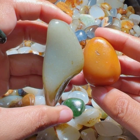 和田玉（糖玉）手链未镶嵌20