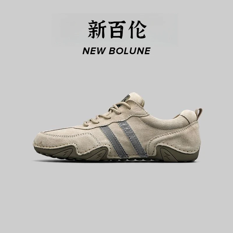 NEW BOLUNE/新百伦阿甘男士2025夏季新款复古百搭休闲鞋板鞋百搭