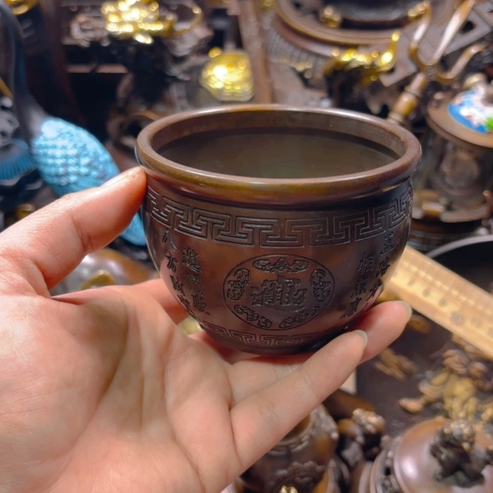 铜器摆件收收藏藏