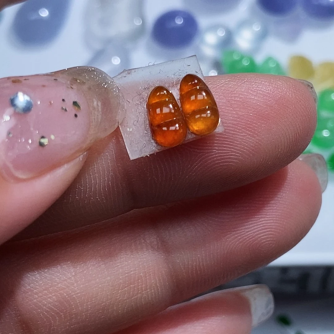 定制翡翠未镶嵌翡翠7.6/4/2.4