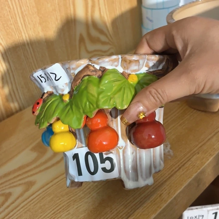 多肉花盆满15包邮