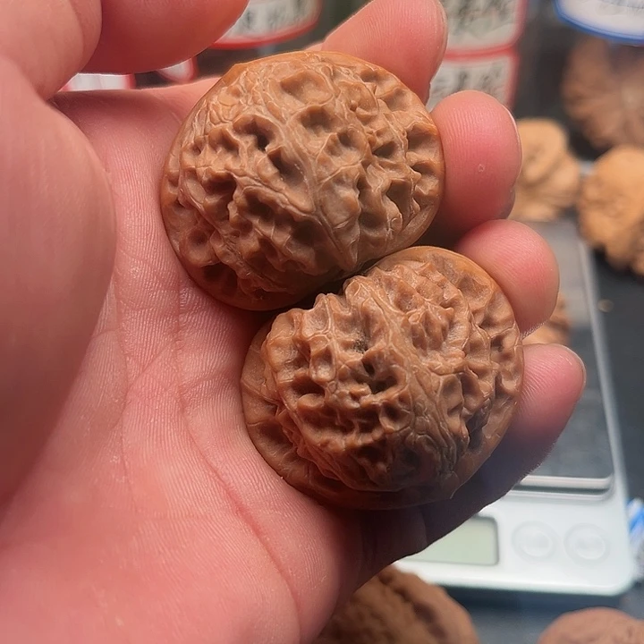 文玩核桃把件宫灯42