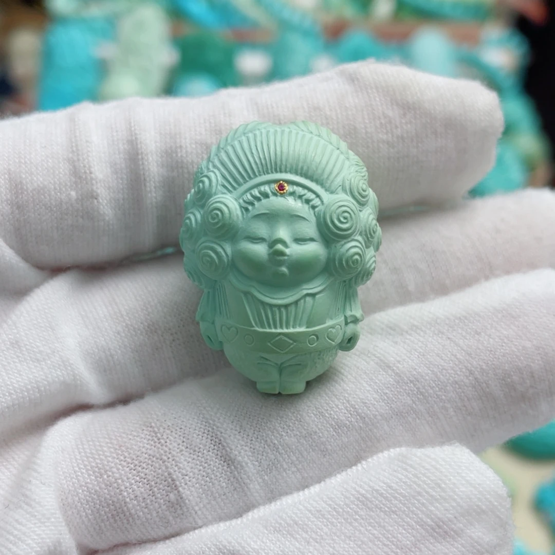 绿松石未镶嵌珠宝奇石