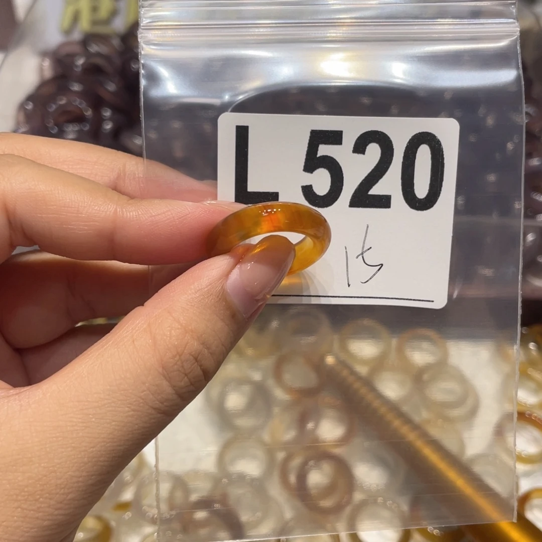 玛瑙/玉髓未镶嵌戒指520