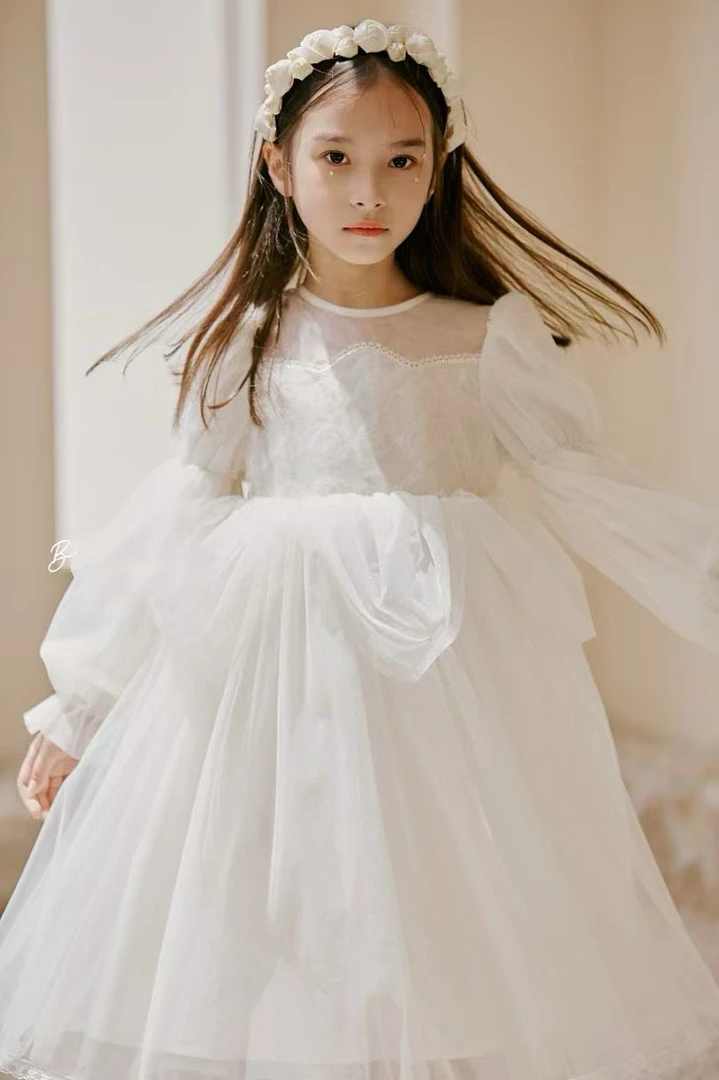 10935高端潮流时尚百搭休闲童装时尚连衣裙D4-1-2