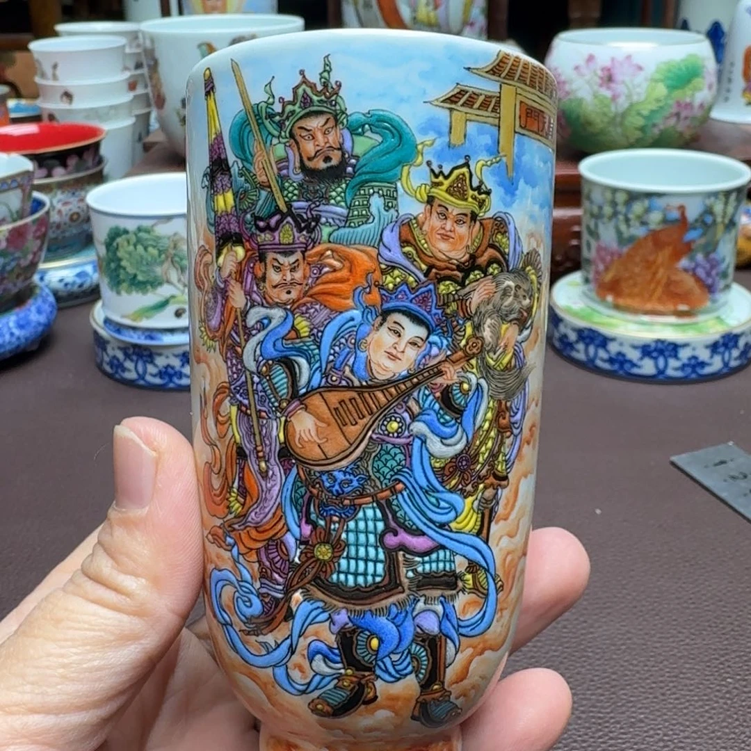 景德镇手工手绘展示