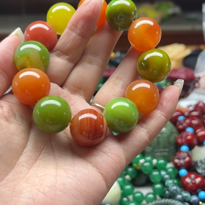 玛瑙/玉髓手链未镶嵌年**奶