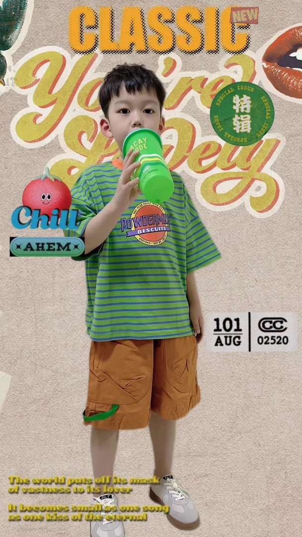 2025男女童套装. T恤. 裤子