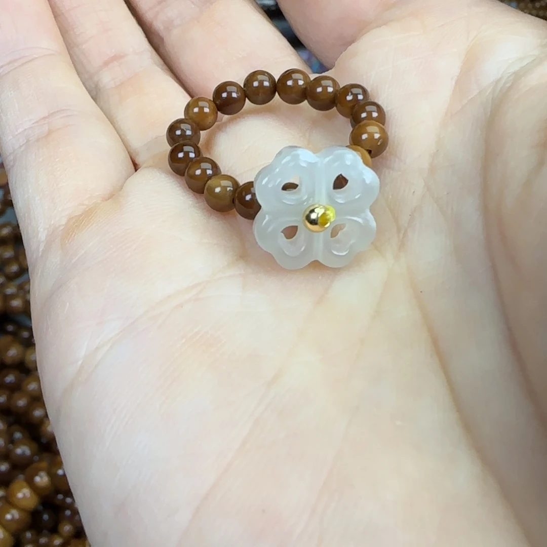 库克吊坠圆珠戒指4