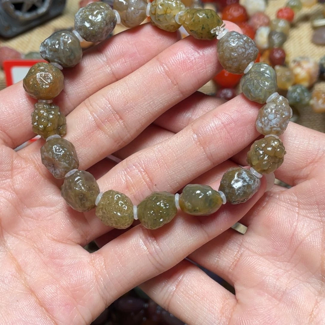 玛瑙/玉髓手链合金