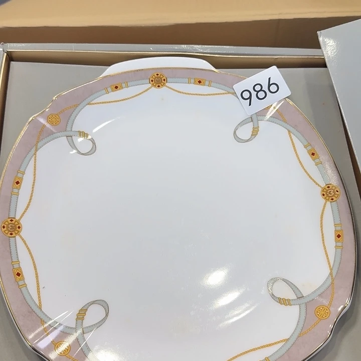 瓷片很好看的盘子