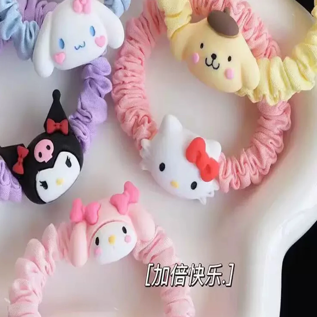 可爱少女发圈发绳头饰百搭皮筋成人气质儿童