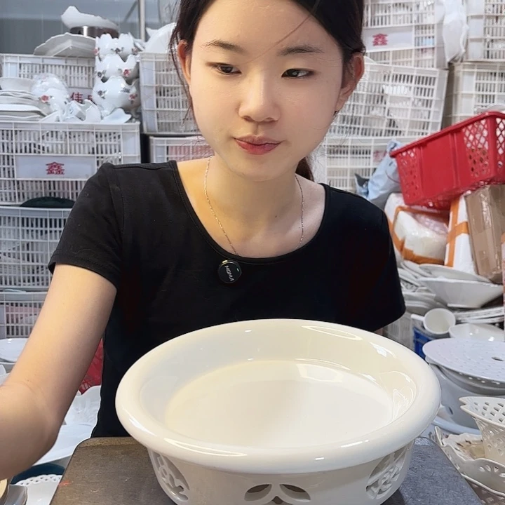 碟微瑕产品………吉祥如意炉子一套