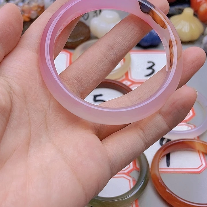 【闪购商品】未镶嵌玛瑙/玉髓珠宝半成品影*
