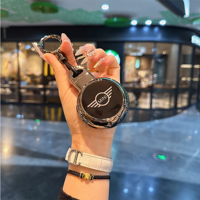 适用宝马mini钥匙套迷你countryman壳cooper钥匙包f54f55f56F60扣