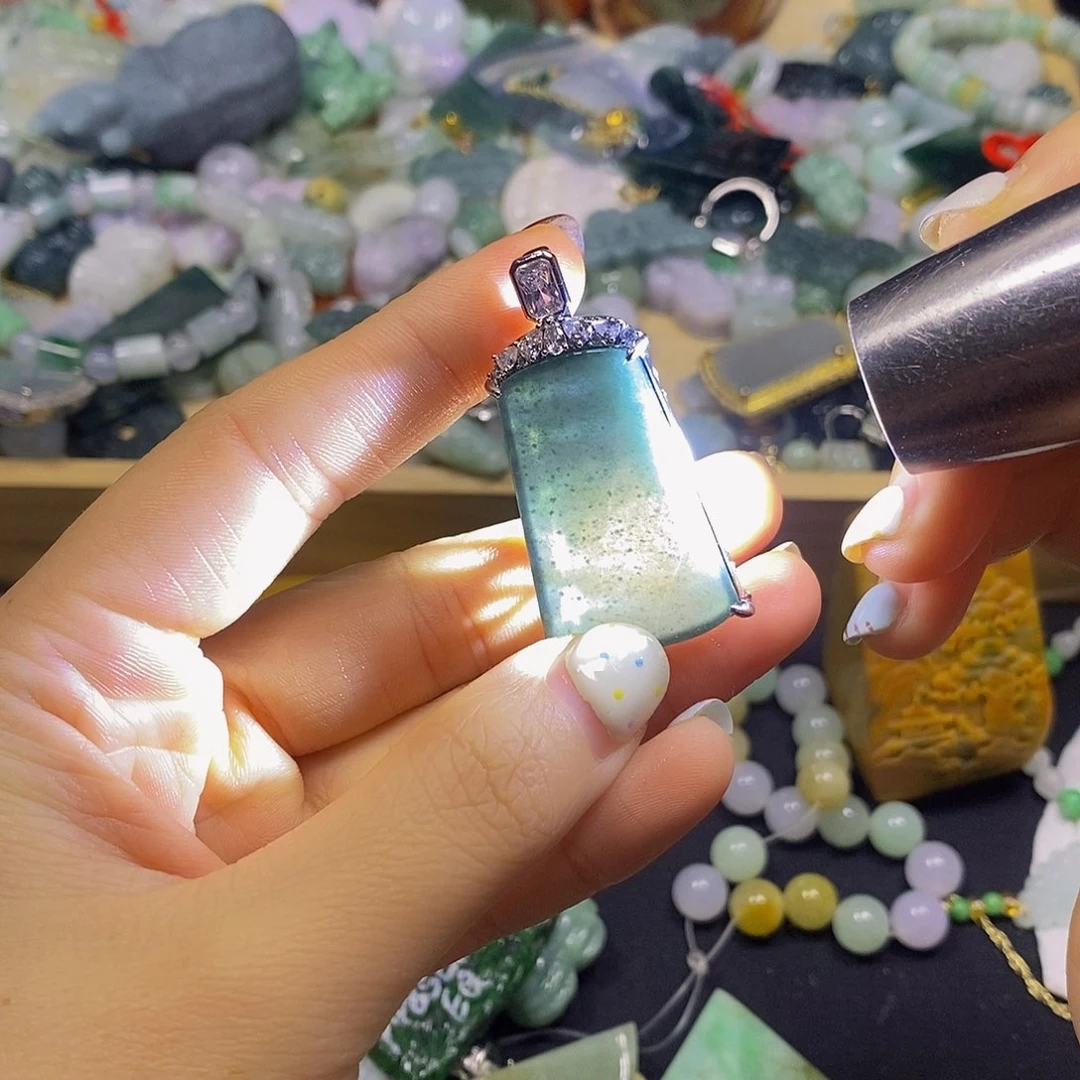 散珠翡翠天然翡翠