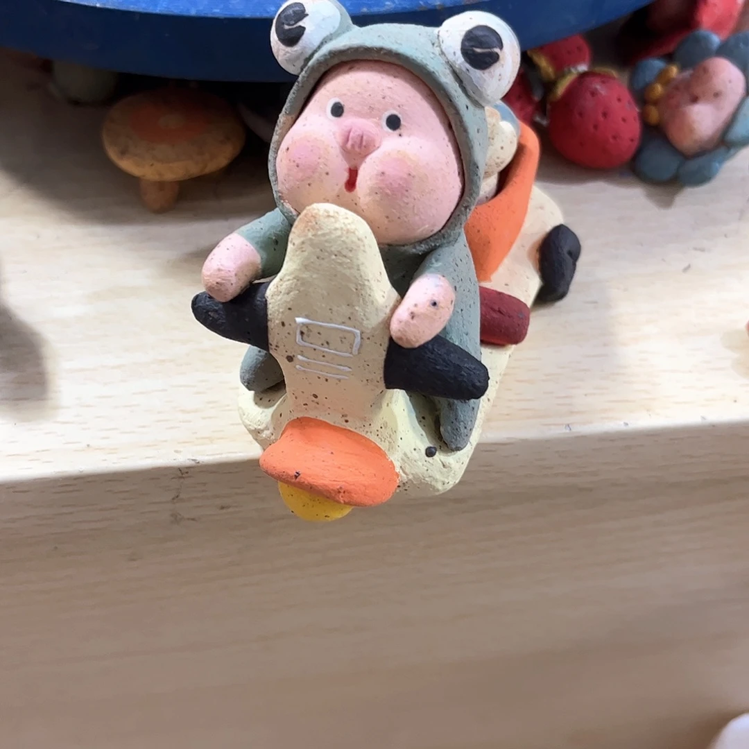 泥塑 古镇炻陶花盆