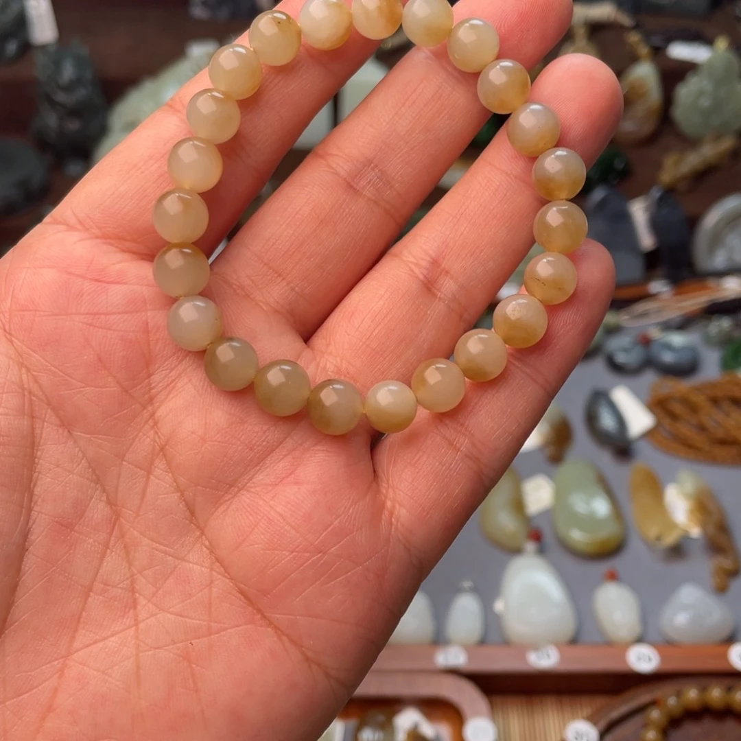 颈饰未镶嵌和田玉.****學