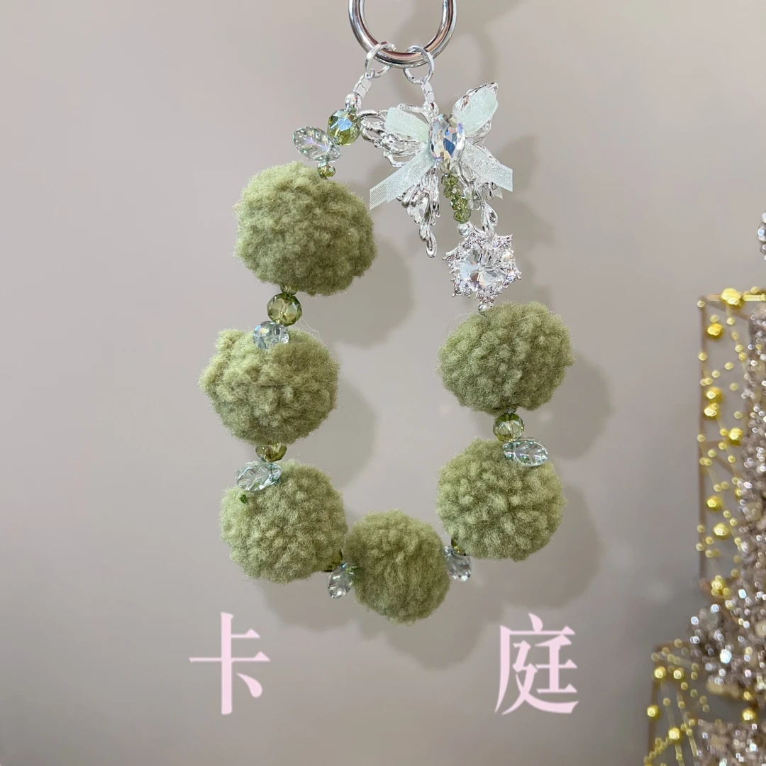 尤米饰品 卡庭原创精致手机链  K2267