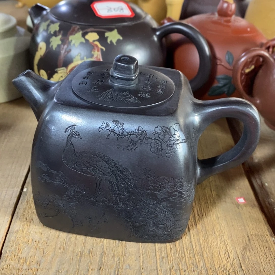 茶壶紫泥原矿手工308