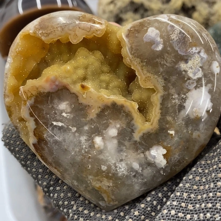 紫晶珠宝半成品未镶嵌