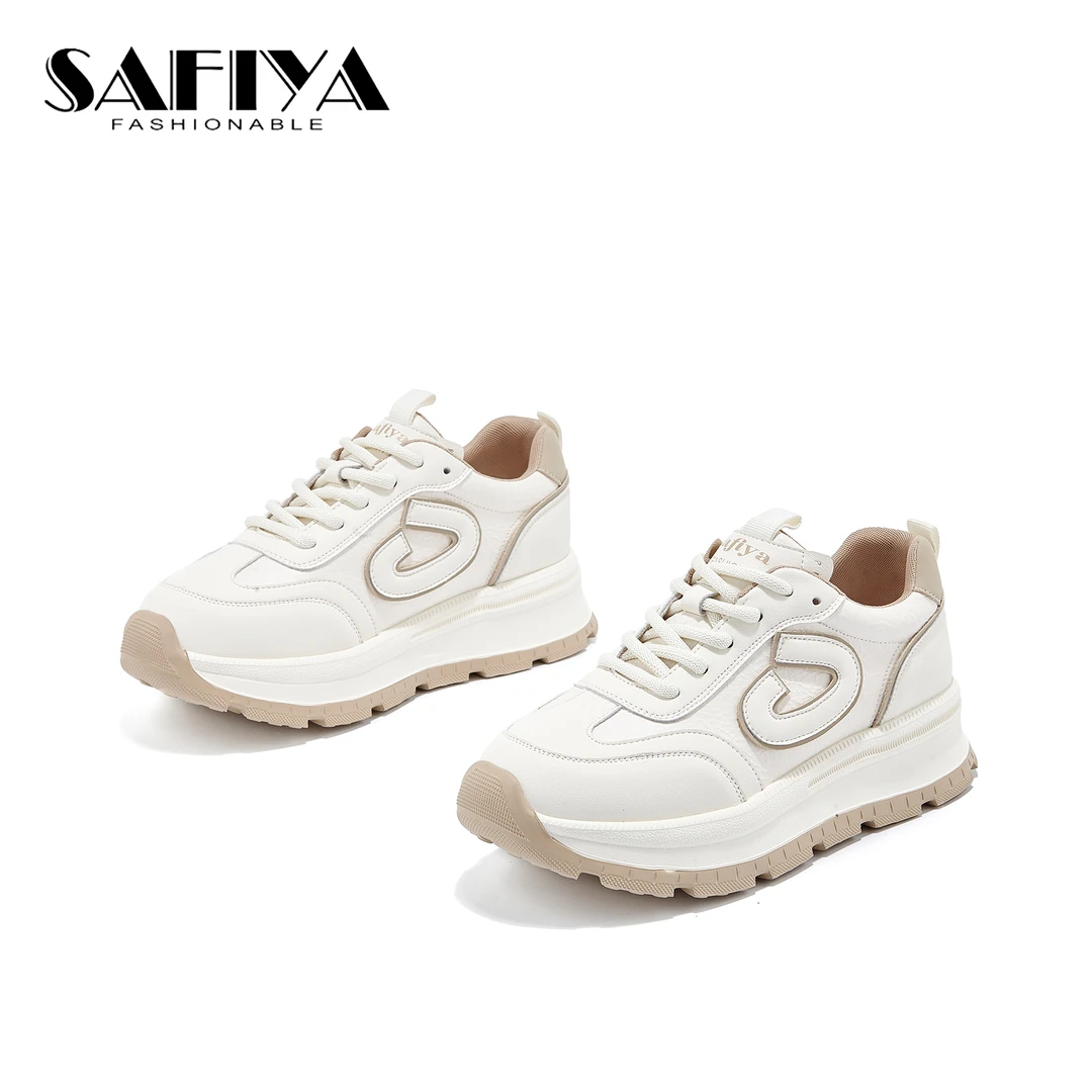 索菲娅Safiya2025春季新款时尚休闲舒适运动百搭阿甘鞋SFD1111A18