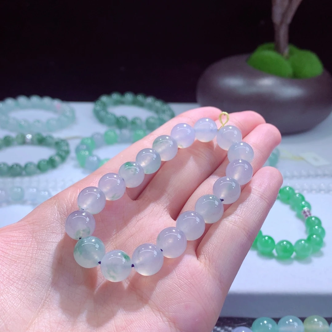 翡翠未镶嵌手串天然翡翠