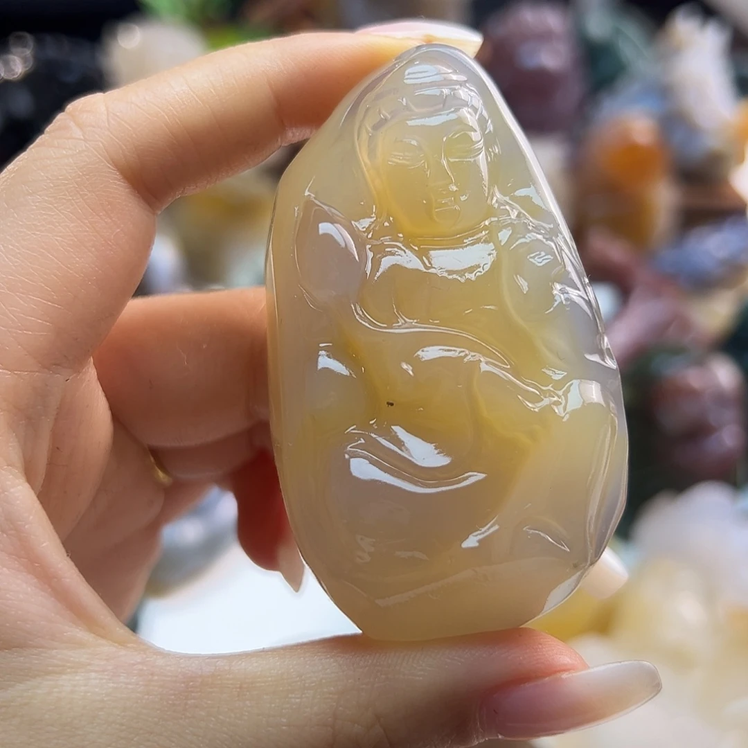 玛瑙/玉髓未镶嵌颈饰