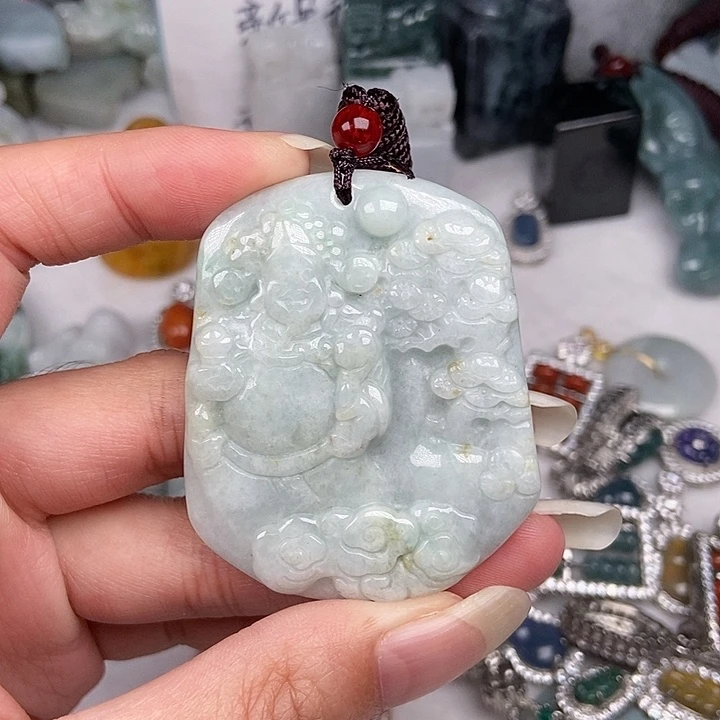 颈饰未镶嵌翡翠翡翠