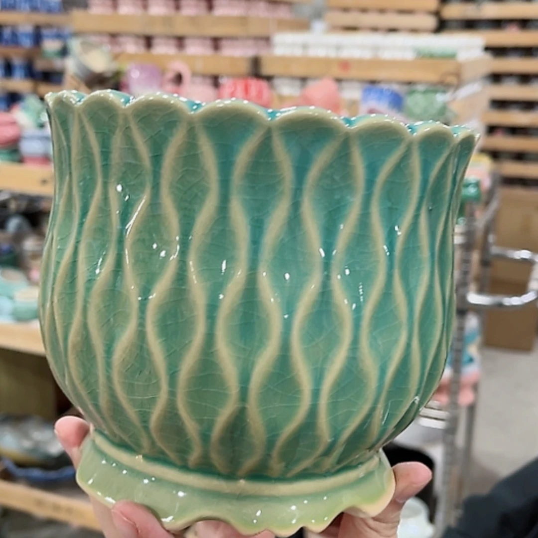 【闪购商品】陶瓷花盆