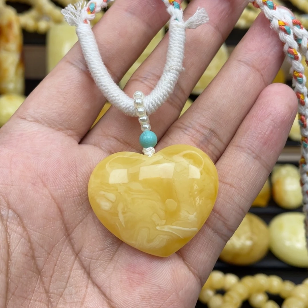 琥珀未镶嵌裸石琥珀蜜蜡