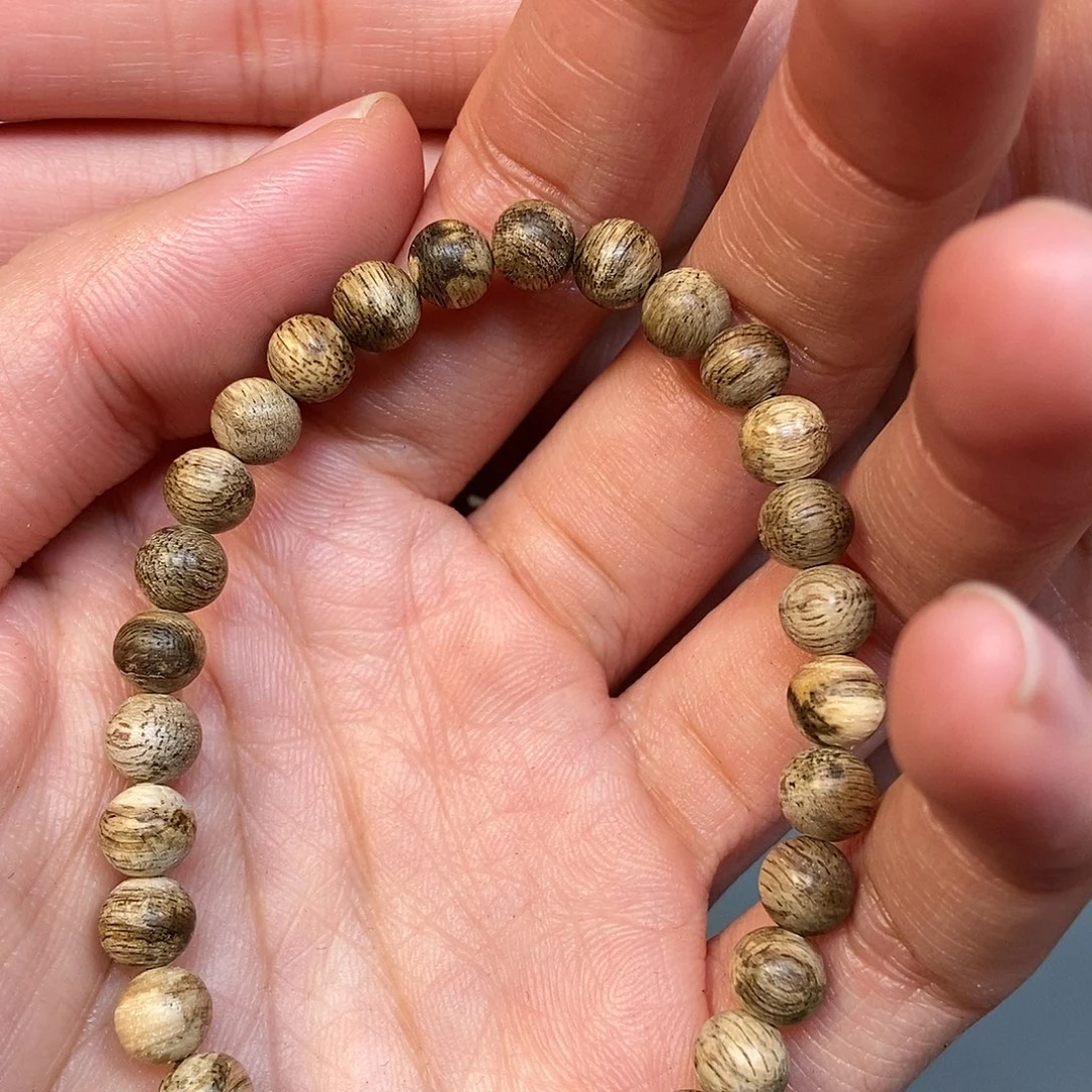 L***࿐手串沉香天然野达拉干0.65，07